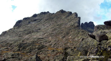 Cresta hacia el Cerro de los Huertos